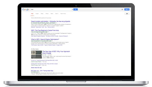 macbook google search